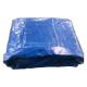 UV Resistant Rainproof Moisture-proof Dust Proof Blue PE Tarpaulin 160 gsm Lightweight