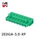 2EDGA-5.0 300V pluggable terminal block 2 pin
