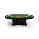 Waterproof Casino Baccarat Table Gambling Lumineuse LED Poker Game Table