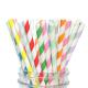 Birthday Decoration 8mm Biodegradable Paper Straws Compostable