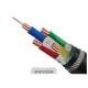 ISO Approved PVC Insulated Cables Four Core Aluminum Conductor For Power Distribution Lines