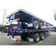2 axle flatbed trailer for transporting 40ft container .2 axle container semitrailer for sale