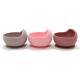 Soft 12*8.5cm Baby Silicone Suction Bowl Eco Friendly Tableware