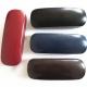 Fashionable glasses cases with solid dark color leather design