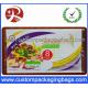 Laminated Instant Noodles Food Custom Printed Plastic Bags 3 Sides Heat Sealing