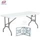 100kg Plastic Folding Chair And Table Rectangular Furniture For Outdoor