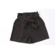 Bandage Design Ladies Summer Black Shorts 92% Viscose 8% Polyester
