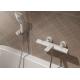 White Golden All Copper ODM Smart Thermostatic Bathtub Faucet