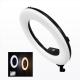 Factory Direct 18 inch LED Photo Video Ring Light 480pcs SMD Leds ring lamp for Makeup Photography