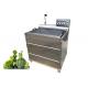 Pepper Salad 300kg/h Vegetable Fruit Washing Machine For Restaurant