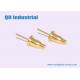 QH Industrial OEM ODM SMT Most Stable Gold-Plated 10uin 12uin Pogo Pin Connector in Mobile Antenna