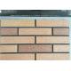 Sintered Anf Fired Thin Rough Split Face Brick For Exterior Wall Construction