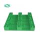 3 Skid Runners Steel Reinforced Plastic Pallets Four Way Selective Rack High