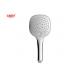 ABS 3 function handshower hand shower for shower column chrome bathroom silicon nozzle easy clean OEM