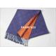 8 * 2cm Long Mens Woven Silk Scarf Both Sides Newest Style