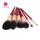 Wesson Red Handle 6pc Travel Makeup Brush Set
