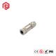 IP67 Waterproof Aviation M12 Female 3/4/5/8/12/17P Panel Mount PCB Type Connector With Shielded Pin