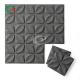 Butterfly Textured Polyester Fiber Acoustic Panel Nontoxic Fireproof