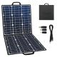 Outdoor 18V 100W Solar Panel Charger Waterproof Foldable Solar Panel For Camping