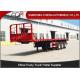 20 Ft 40 Ft 45 Feet Flatbed Semi Trailer Platform High Bed Trailers For Container Delivery