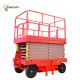 Electric Outrigger Movable Mobile Scissor Lift 6m-18m Lifting Height