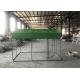 chain link dog kennel 4' height x 10' width x 10' length OD32mm tube wall thick 1.00mm mesh 60mm x 60mm chain wire 2.2mm