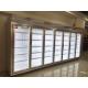 Fridge Freezer Glass Display Cold Room , Commercial Freezer Room 380V / 50Hz