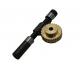 Steel Brass Material Worm Gear Shaft Cylindrical For Lock Application