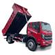 GVW 165HP Diesel Engine Truck Tipper 4x2 18 Ton Dump Truck Wheelbase 3550mm