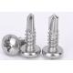 1/4 5/16 ASTM A193 A194 Round head slotted Self Tapping Screws SUS304 SUS316 A2-70 A4