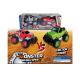 Kids 2 In 1 Friction Powered Toys Jeep Pickup Truck With Big Wheel Multicolor