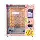 Lift System Refrigerator Automatic Cupcake Vending Machine Salad Fresh Food Vending Machine With 21.5inch Touch Screen