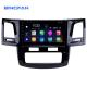 AC 2008-2014 Hilux Android Auto Car Stereo 3D Screen With SWC DVR 4G WIFI