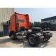 4X2 Heavy International Truck Tractor , High Safety Head Truck Trailer