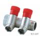 TLY-1237 1/2-2 aluminium pex pipe fitting brass manifolds NPT nickel plated water oil gas mixer matel plumping joint