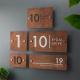 Decoration Room Multiple Sizes Available Rusty Corten House Number Sign