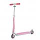 Skate lightweight kick scooter With Rubber Wheels Pink Color For Girls Only Age 6-12