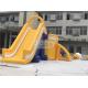 Yellow Kids Adult Giant Inflatable Sea Water Park For Summer High Durability