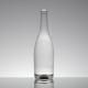 Engraved Super Flint Glass Alcohol Jar 750ml Bulk Liquor Glass Bottle with Cork 1 Liter