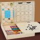 Wooden Multifunctional Game Chess Checkers Flying Chess Gomoku