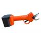 30MM Cutting Branch Electric Pruning Shear Rechargeable 2Ah Battery Operated Hand  Held