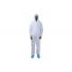 Breathable Disposable Coveralls Dust Proof For Pharmeceutical / Cleanroom