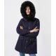 Small Quantity Clothing Manufacturer Women'S Parka Cotton Coat With Fur Collar Hooded Warm Jacket