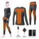 Battery Powered Heated Base Layer Clothing Shirt / Pants For Women