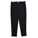 Black Custom Tailored Trousers /  Slim Fit Trousers All Season Polyester Fabric Type