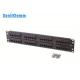 Amp Style Network Patch Panel , Cat6 Rj45 Patch Panel Good Repeatability