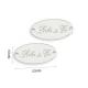 Custom Metal Sewing Logo Tag Plate Labels Embossed for Garment Accessories Main Labels