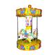 Kids Amusement Coin Operated Carousel Kiddie Ride Merry Go Round