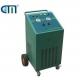 Auto A/C refrigerant filling station A/C recovery, recycling and recharging Car air conditioning recycling