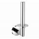 Vertical Type Kitchen Bath Hardware Toilet Paper Holder Bright Polished